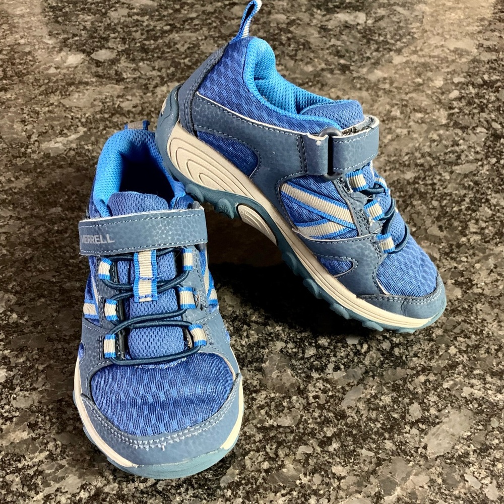 Merrell Outback Low Navy Hiking Shoes Sz 10.5 VGUC